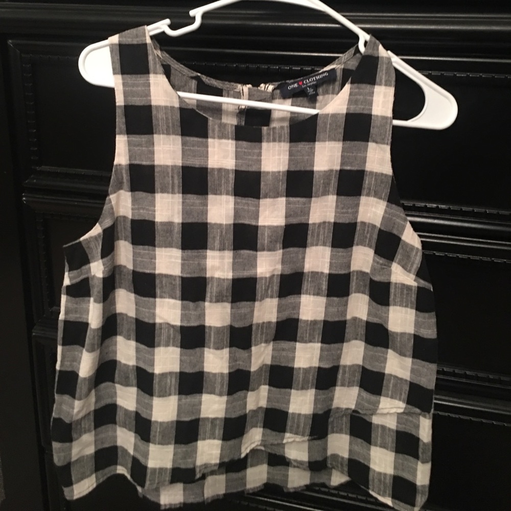 Plaid top